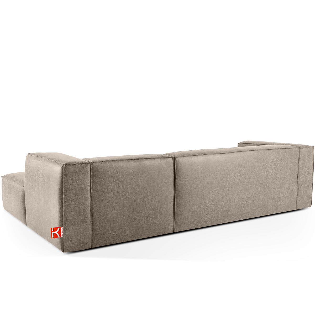 ECKSOFA RECHTS FEROX, Hellgrau - Hellgrau, Holz/Holzwerkstoff (300/175cm) - KONSIMO®