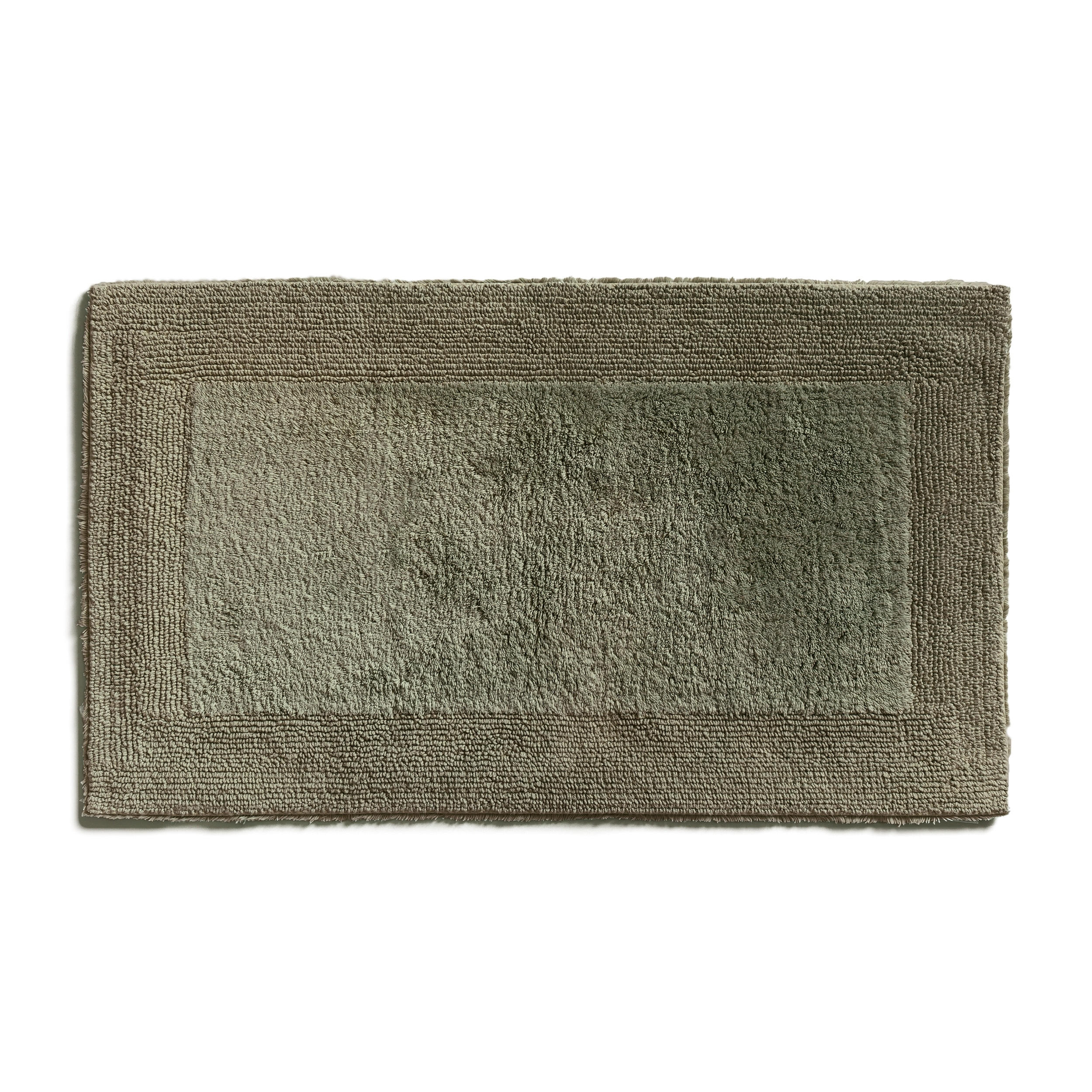 BADEMATTE DOUBLEFACE - Grün, Textil (60/100cm) - MÖVE