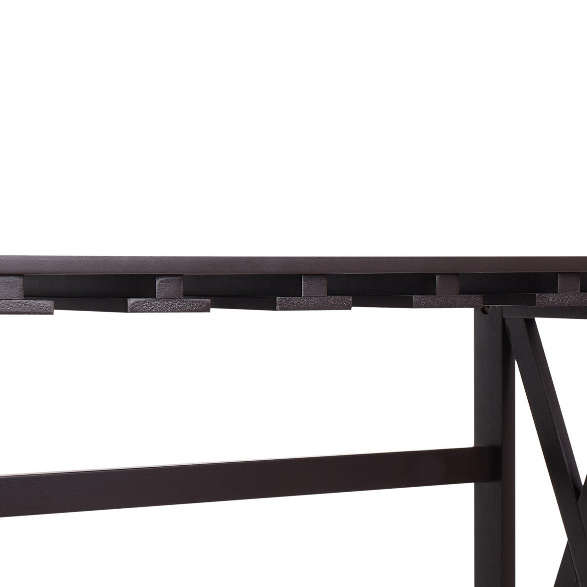 WEINREGAL Schwarz Rothesay - Schwarz, Holzwerkstoff (73/90/29cm) - Beliani