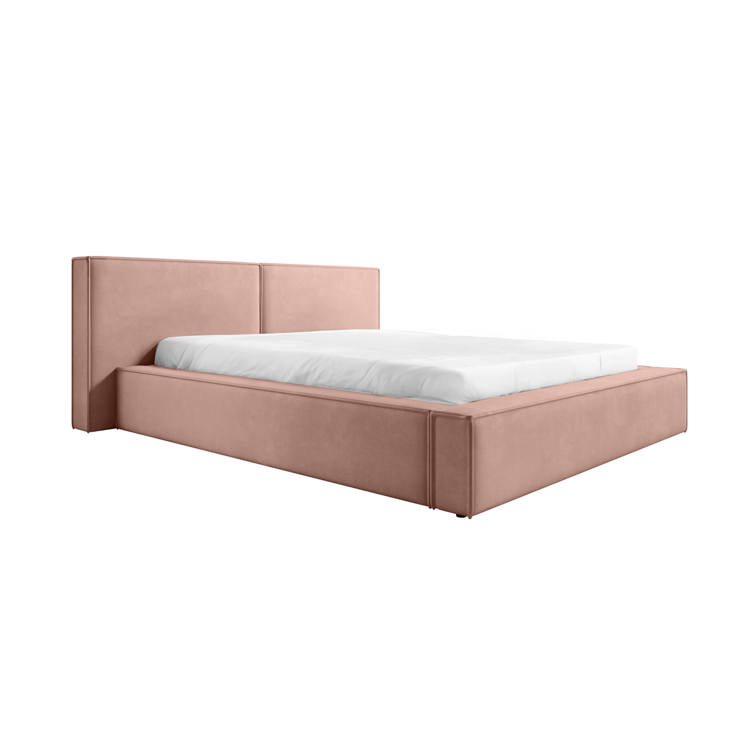 POLSTERBETT mit Bettkasten Trakas 140x200 cm, Rosa - Pink, Textil (140/200cm) - Meblito