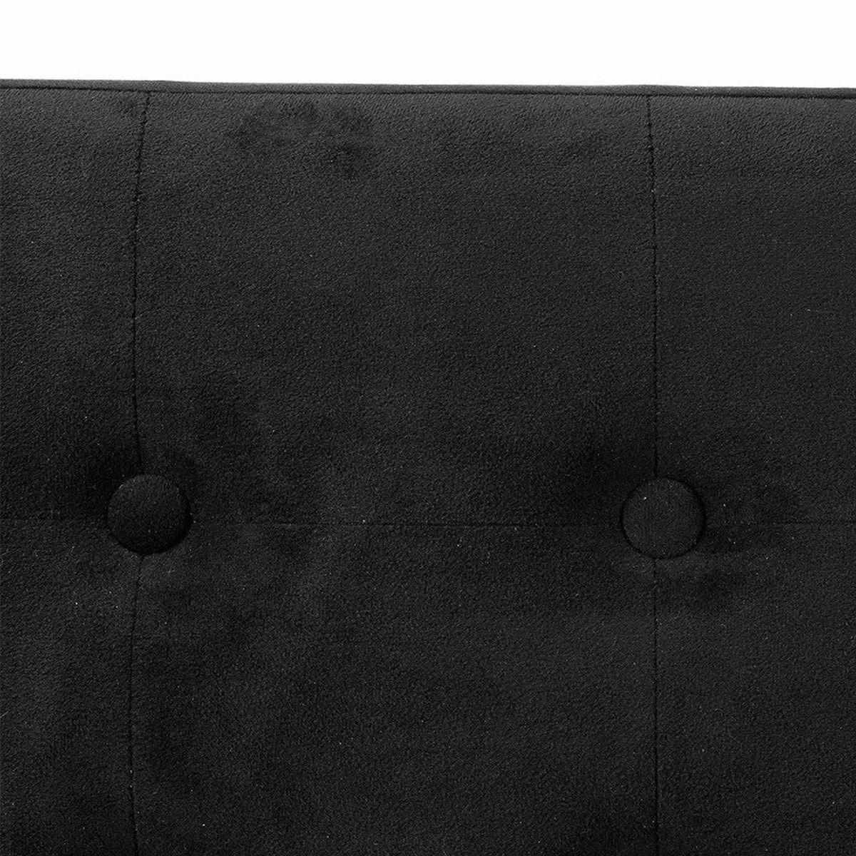 HOCKER für Wohnzimmer und Schlafzimmer 38/76/38 cm - Schwarz, Holzwerkstoff (76/38/38cm) - Atmosphera Createur d´interieur
