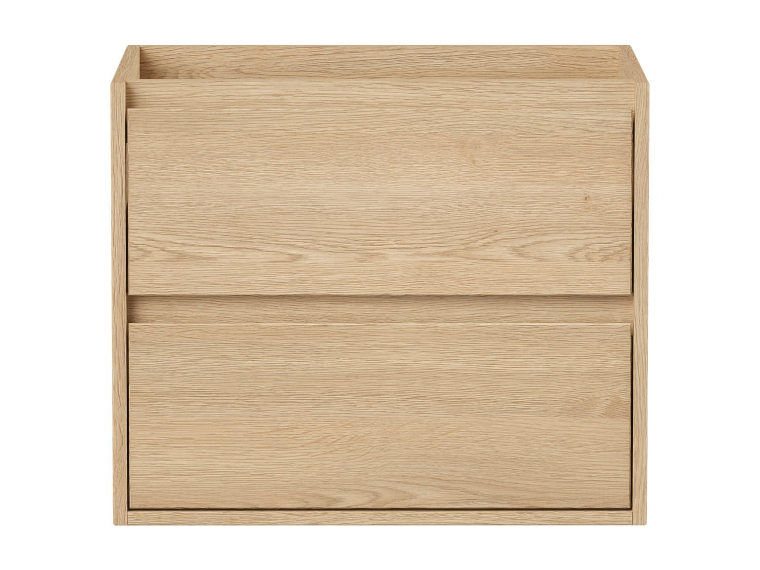 WASCHBECKENUNTERSCHRANK - 60 cm x 45 cm - Holz, Platte - Naturfarben Hell - MILIPAM - Naturfarben, Holz (60/50/45cm) - Vente-Unique