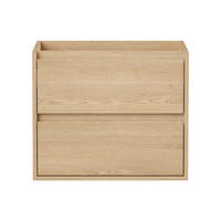 WASCHBECKENUNTERSCHRANK - 60 cm x 45 cm - Holz, Platte - Naturfarben Hell - MILIPAM - Naturfarben, Holz (60/50/45cm) - Vente-Unique