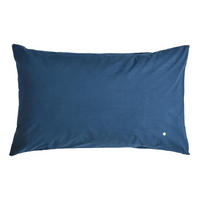 KOPFKISSENBEZUG Céleste gewittergrau 80 x 50 cm - Grau, Textil (80/50cm)