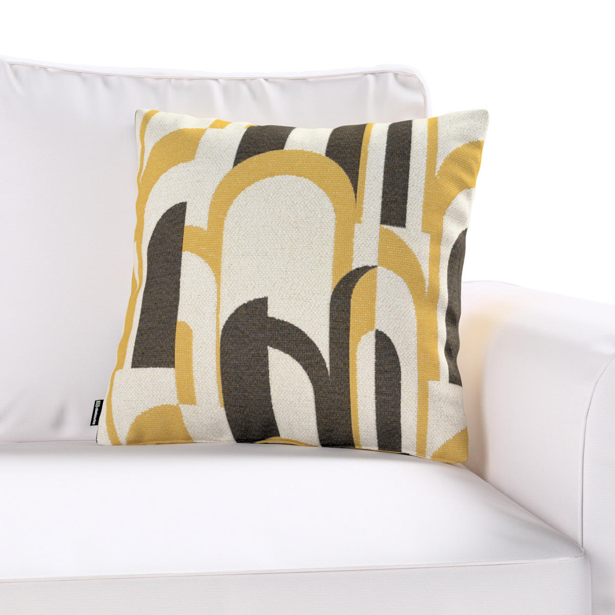 KISSENHÜLLE Cosy Home schwarz, 43x43 cm - Schwarz, Textil (43/43cm) - Dekoria