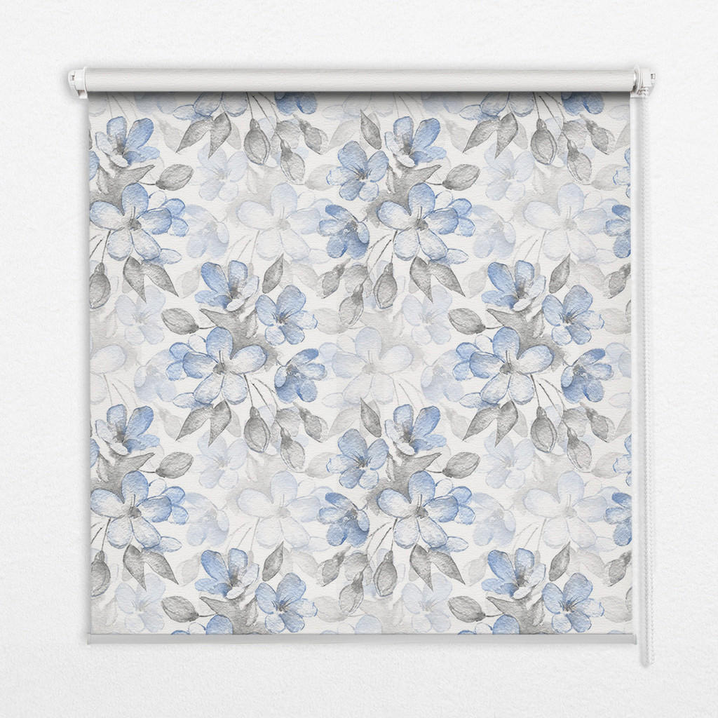 TULUP VNITŘNÍ roleta - okenní roleta - roleta - 100x100 cm - Květiny