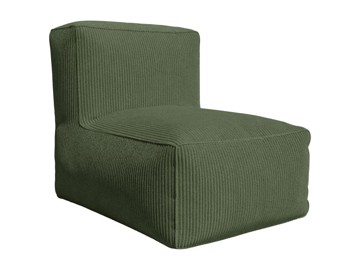 SESSEL - Cord - Grün - NOUMARA - Grün, Textil (95/80/70cm) - Vente-Unique