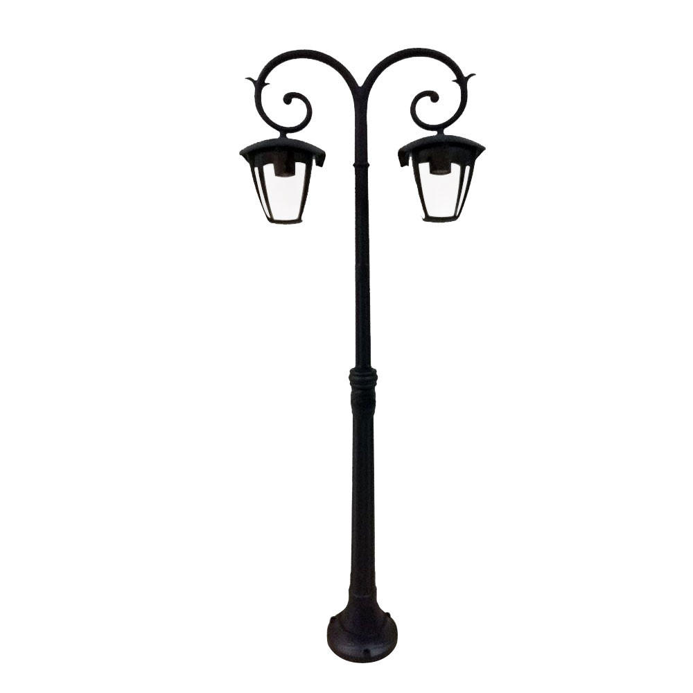 XXXLutz Stehlampe Schwarz 48x141x48 cm