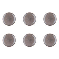 TELLER Stellar Ø18cm - 6er-Set - Betongrau - Grau, Keramik (18cm) - Björn