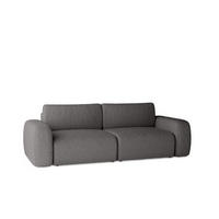 SCHLAFSOFA mit Bettkasten Varde Dunkelgrau - Dunkelgrau, Textil (255/85/105cm) - Fedve