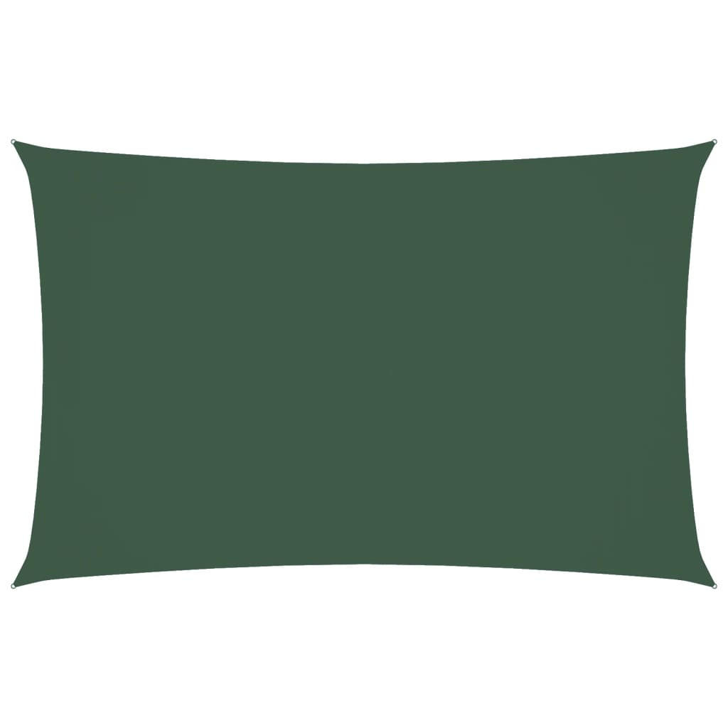 SONNENSEGEL Oxford-Gewebe Rechteckig 4x7 m Dunkelgrün - Grün, Textil (700/400cm) - furnicato