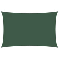 SONNENSEGEL Oxford-Gewebe Rechteckig 4x7 m Dunkelgrün - Grün, Textil (700/400cm) - furnicato