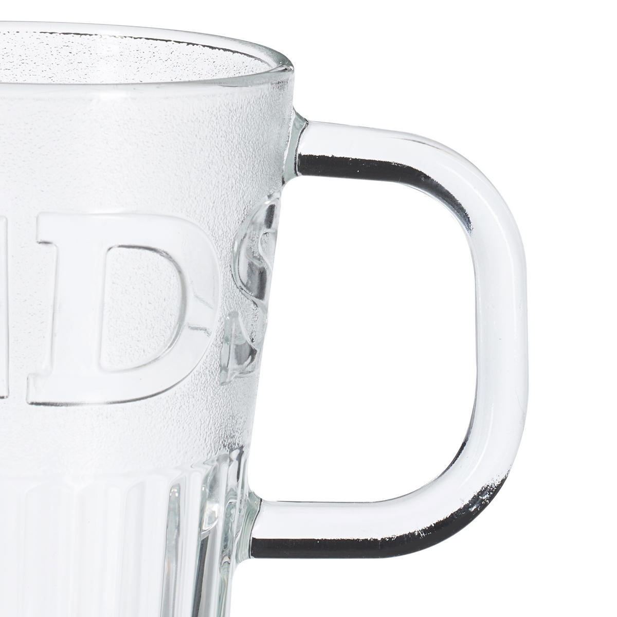 2XTRINKGLÄSER - Transparent, Glas/Kunststoff (0.45L) - Relaxdays