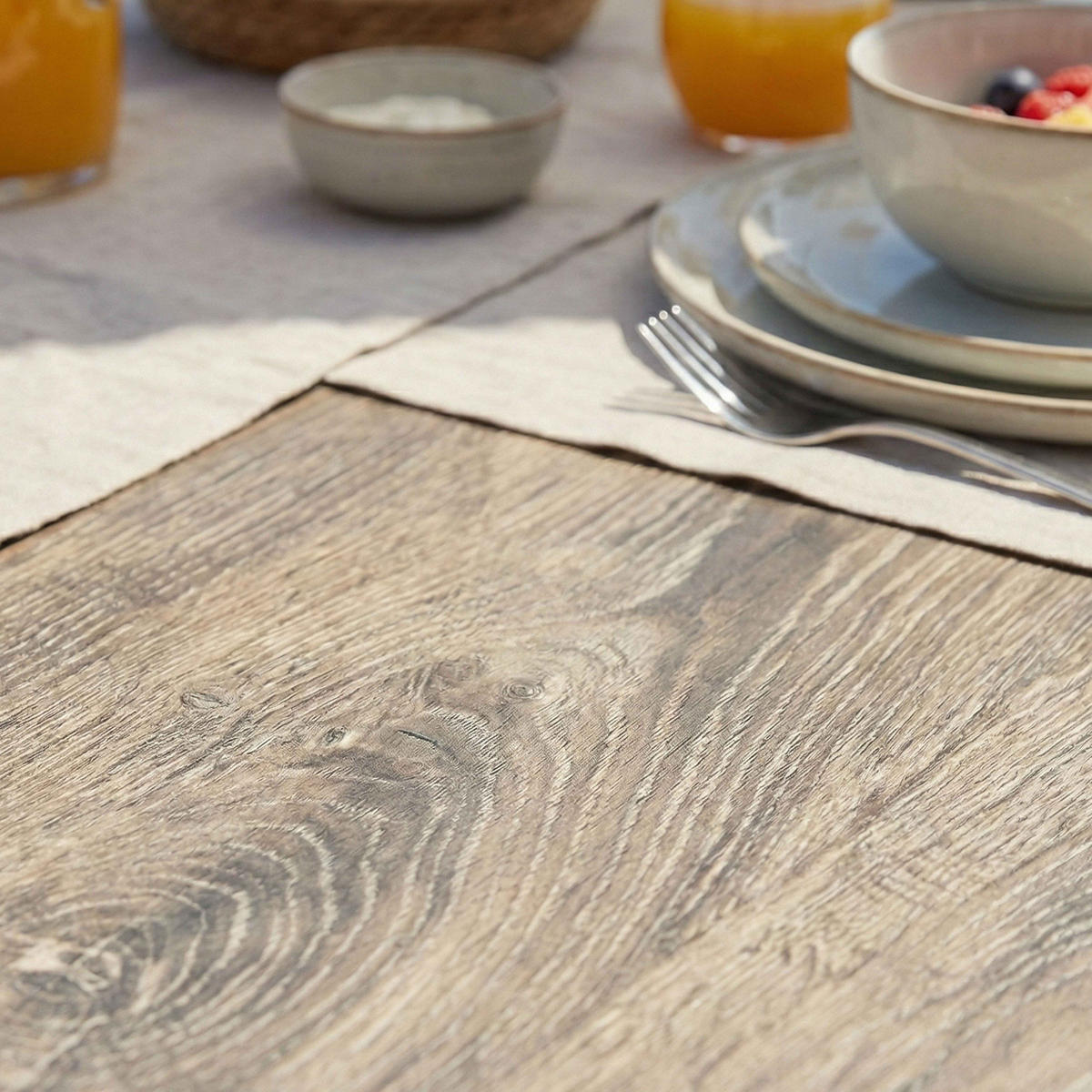 GARTENTISCH, Beige - Beige, Metall (201/100/74.5cm) - Oviala