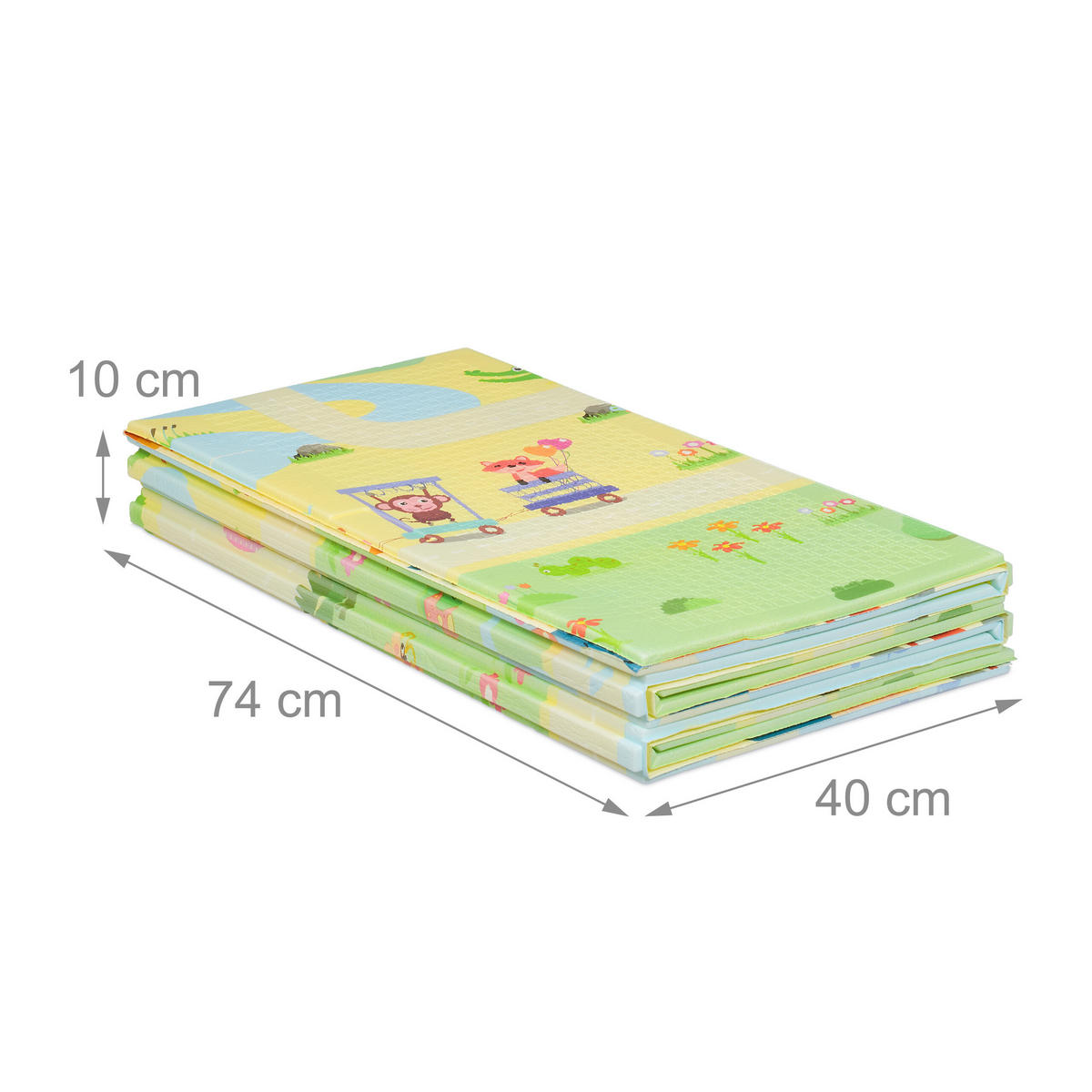 HRACIA matná - viacfarebná, textil (200/150cm) - Relaxdays