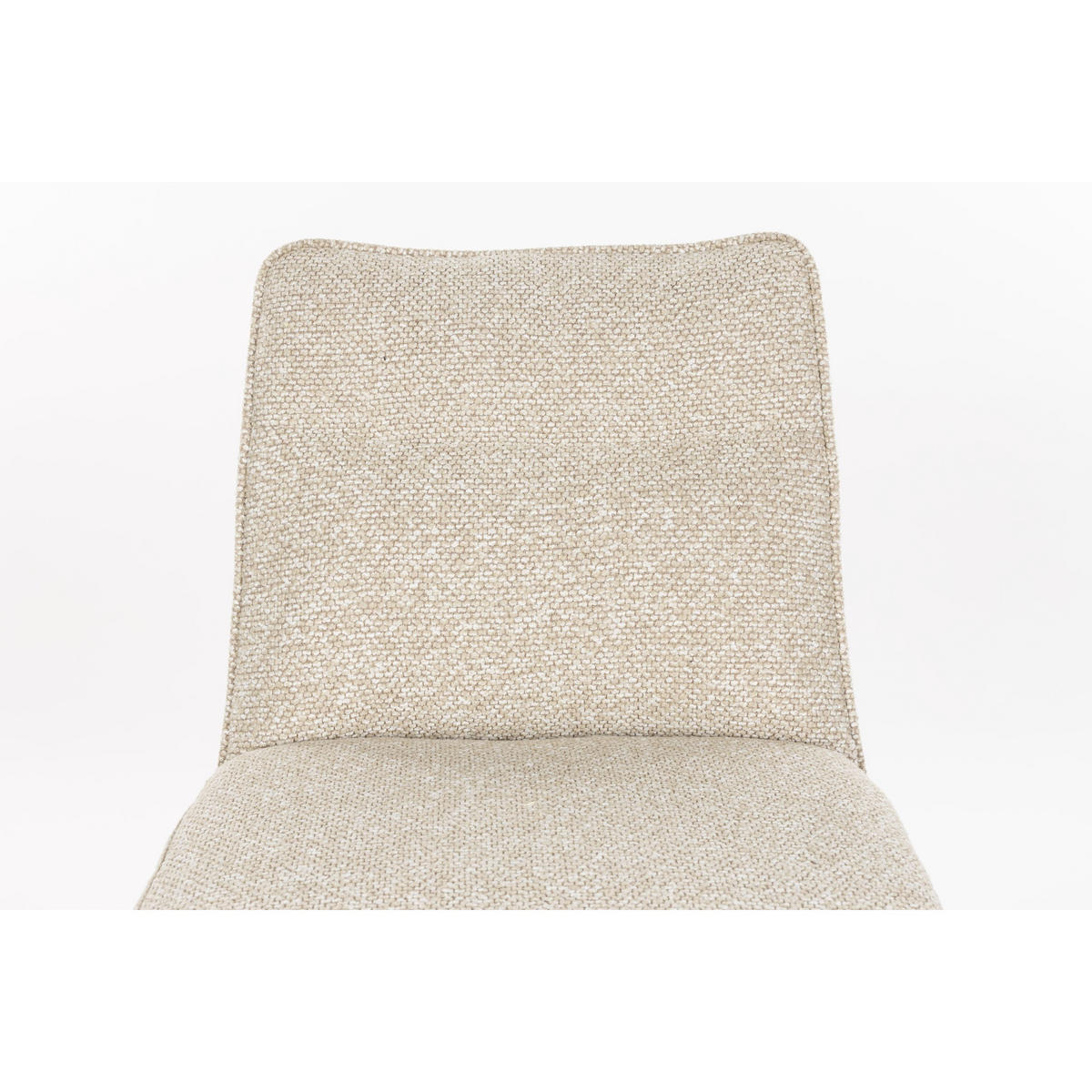 BARHOCKER Jacques mit Rückenlehne 65 cm Beige - 2 er Set - Beige, Kunststoff (43/100/54cm) - Housecraft Living