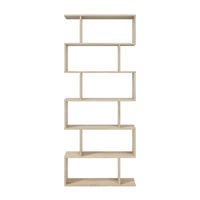 BÜCHERREGAL mit 6 Ebenen H192 cm - Athena - Eiche Artisan, Holzwerkstoff (24/192/80cm) - Calicosy