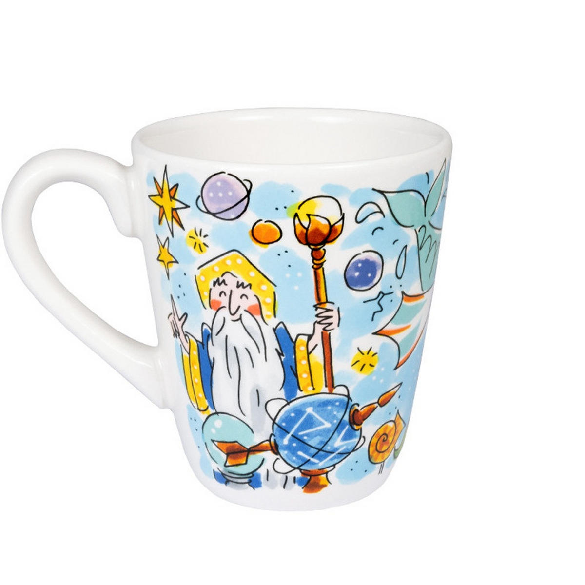 BECHER Symbolica Magie in Bunt - 350 ml - Multicolor, Keramik (0.35L) - Blond Amsterdam