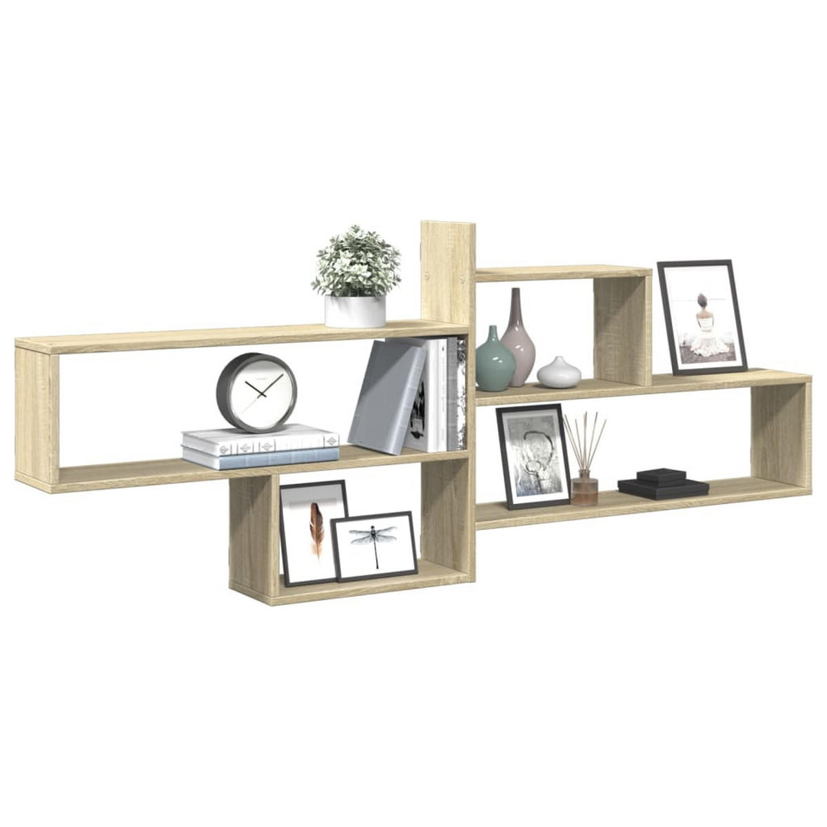 WANDREGAL Sonoma-Eiche 167.5/18/68 Cm Holzwerkstoff - Braun, Holzwerkstoff (18/68/167.5cm) - vidaXL