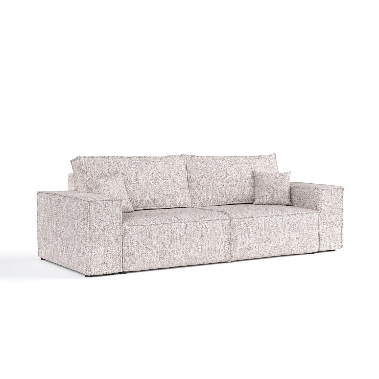 AltaBeds Sofa Beige 255x70x105 cm