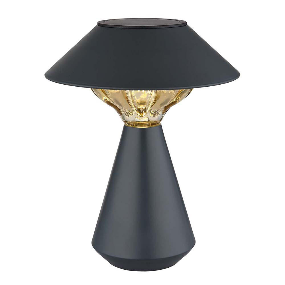 LED AUSSENLEUCHTE Metall Anthrazit - Anthrazit, Metall (18/18/23cm) - Globo Lighting