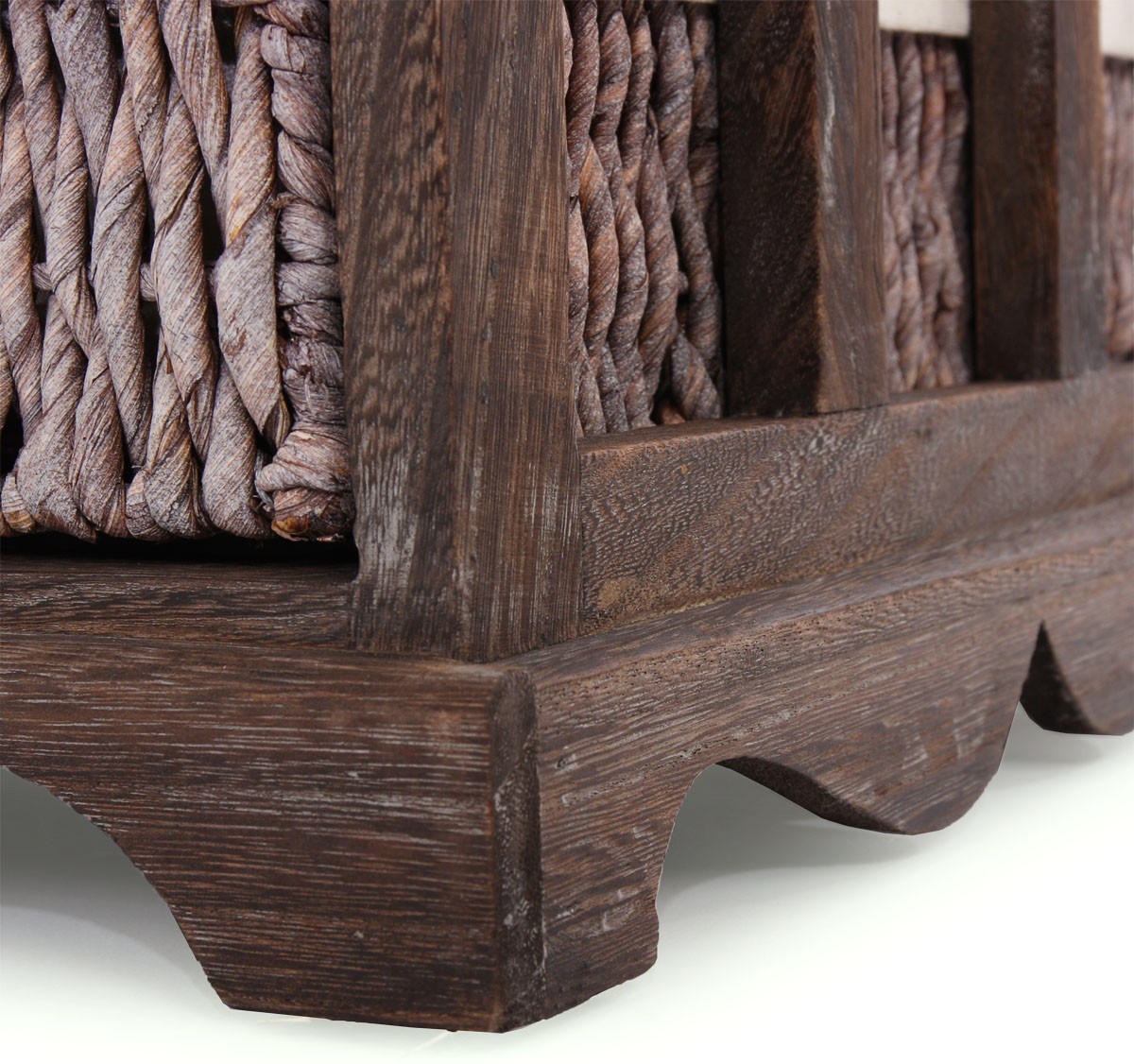 KOMMODE UND SITZBANK 5 SCHUBLADEN Braun - Braun, Holz (77/45/36cm) - MCW