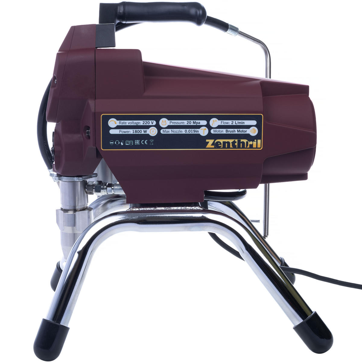 FARBSRITZGERÄT Surge WF - 1800 W, 20 MPa, 2 l/min, max. Düse 0,019” - Multicolor, Kunststoff