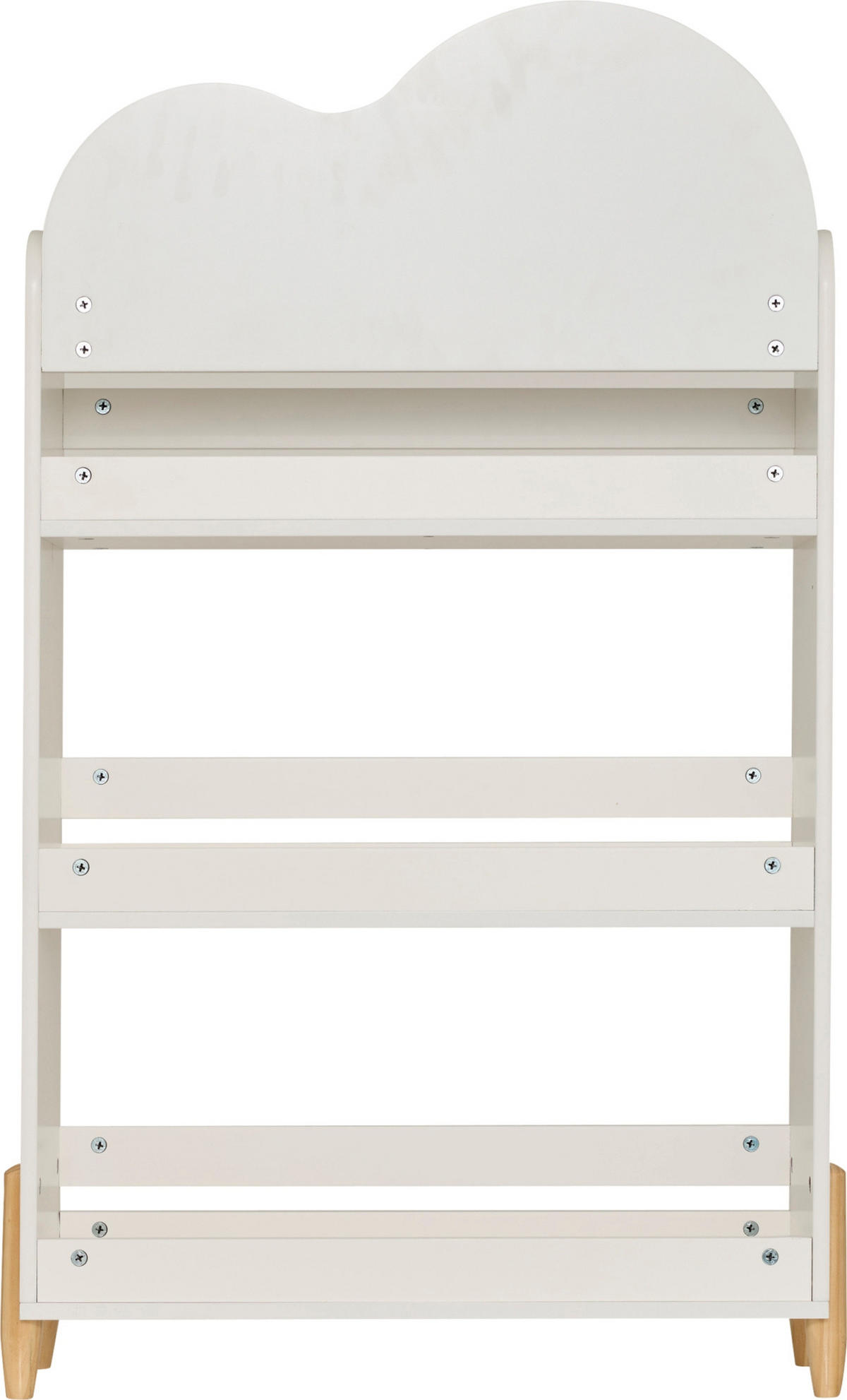 KINDER-BÜCHERREGAL Fjella 61,5/18,5/100 cm - Weiß, Holzwerkstoff (18.5/100/61.5cm) - Atmosphera for kids
