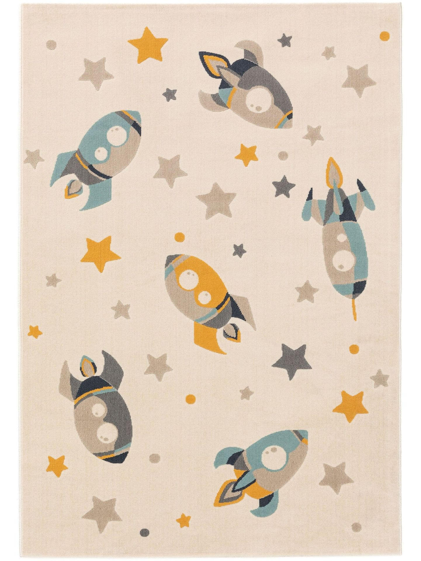 KINDERTEPPICH Ki - Beige, Kunststoff (160/1cm) - KUNSTLOFT