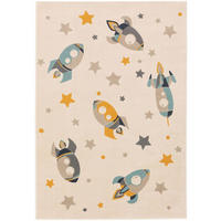 KINDERTEPPICH Ki - Beige, Kunststoff (120/1cm) - KUNSTLOFT