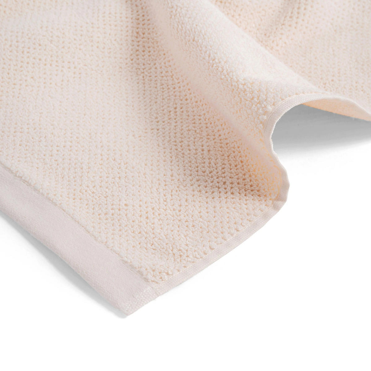 GÄSTEHANDTUCH 5er Set Spa Creme - Creme, Textil (30/50cm) - Herzbach Home