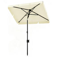 SONNENSCHIRM 200 x 125 cm - Beige, Metall (125/200cm) - CLTYQ