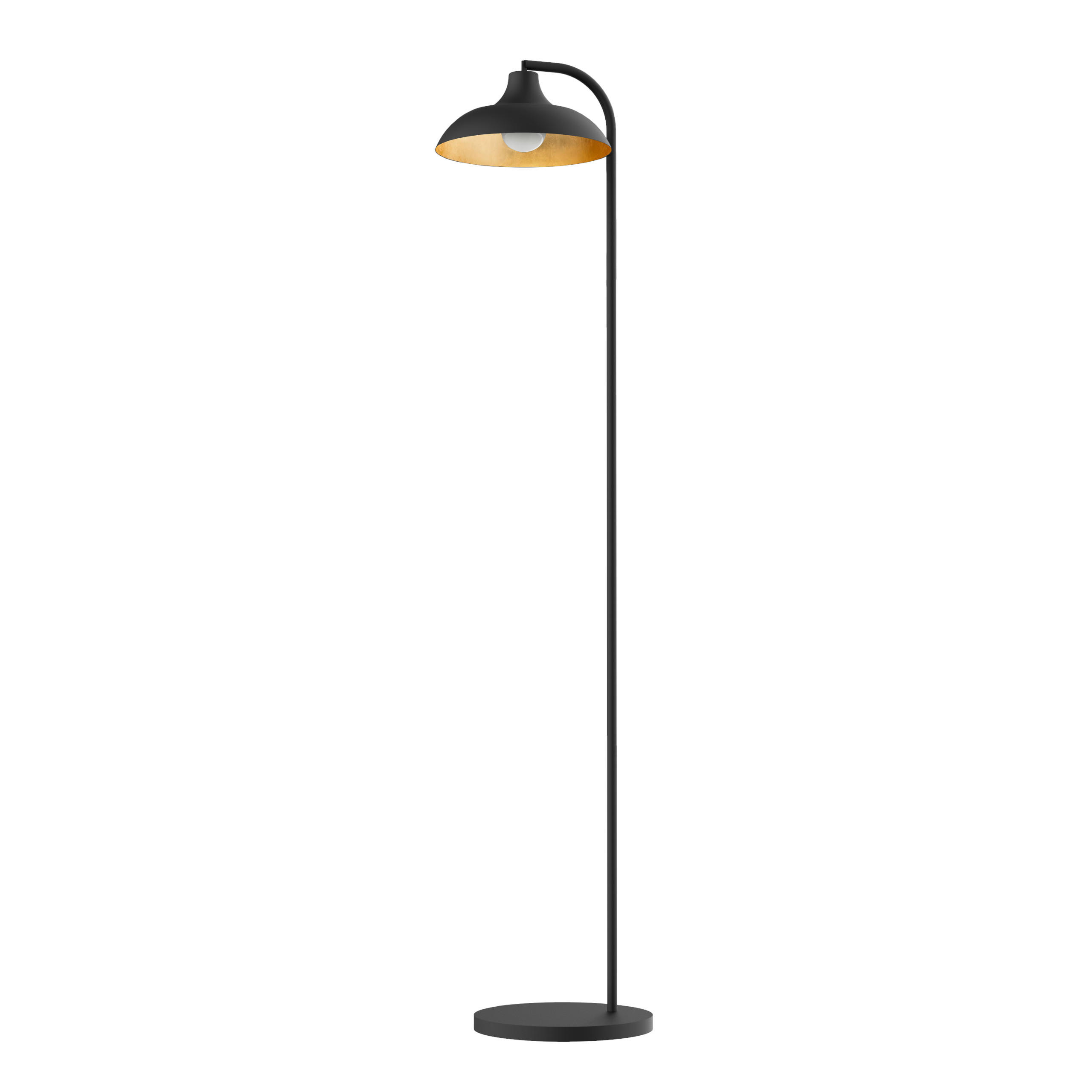 Lumicom Stehleuchte Gold 30x165x40 cm