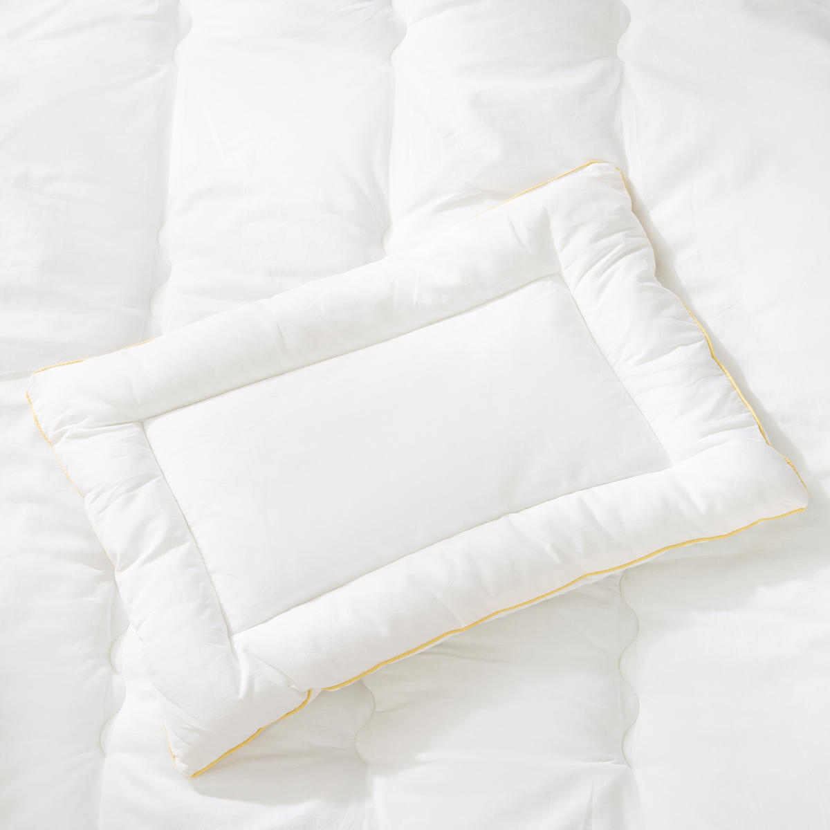BETTINLETT 80 x 80 - Weiß, Textil (80/80cm) - Roba