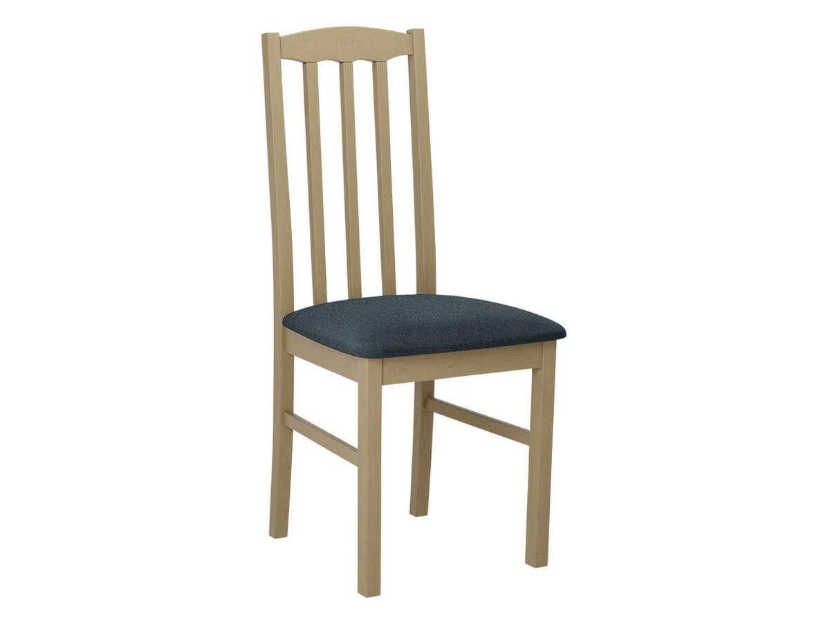 STUHL Bos XII, Holzfarbe: Sonoma - Blaugrau/Sonoma Eiche, Holz (43/90/48cm) - MIRJAN24