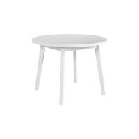 ESSTISCH Oslo 3, 100 cm, weiss - Weiß, Holz (100/100/75cm) - Leaf Design