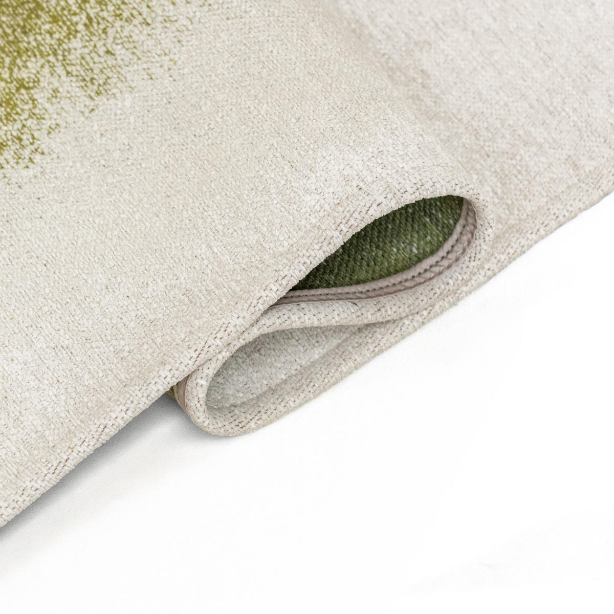 PREPROGA Drop Green Pepper 140/200 cm - zelena, umetna masa/tekstil (140/200cm) - Louis De Poortere