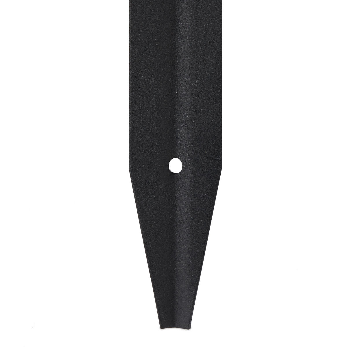 BEETEINFASSUNG - Schwarz, Metall (274.5/35/2.5cm) - Relaxdays