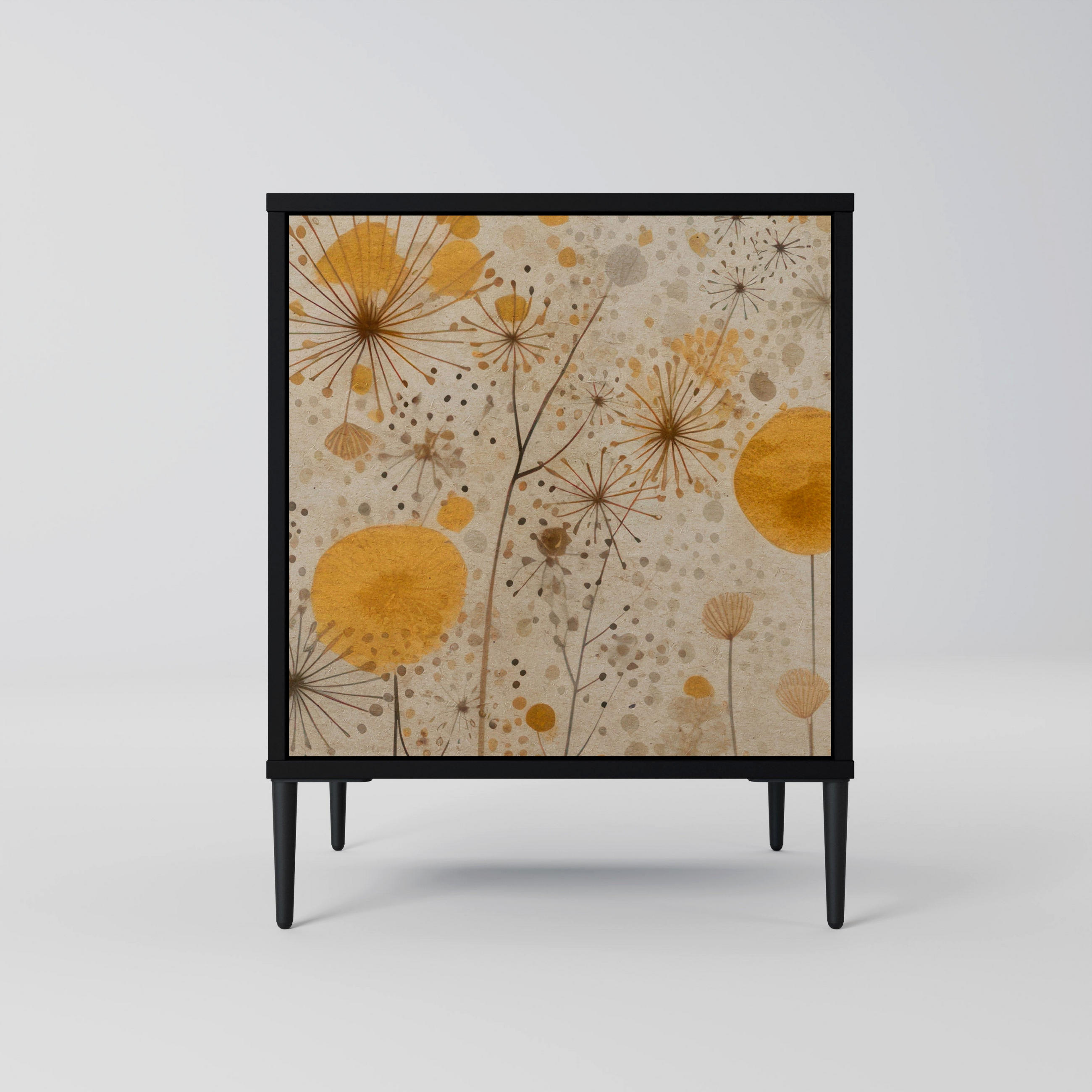 SpaceRebels Sideboard Schwarz 57.5x72.5x42 cm