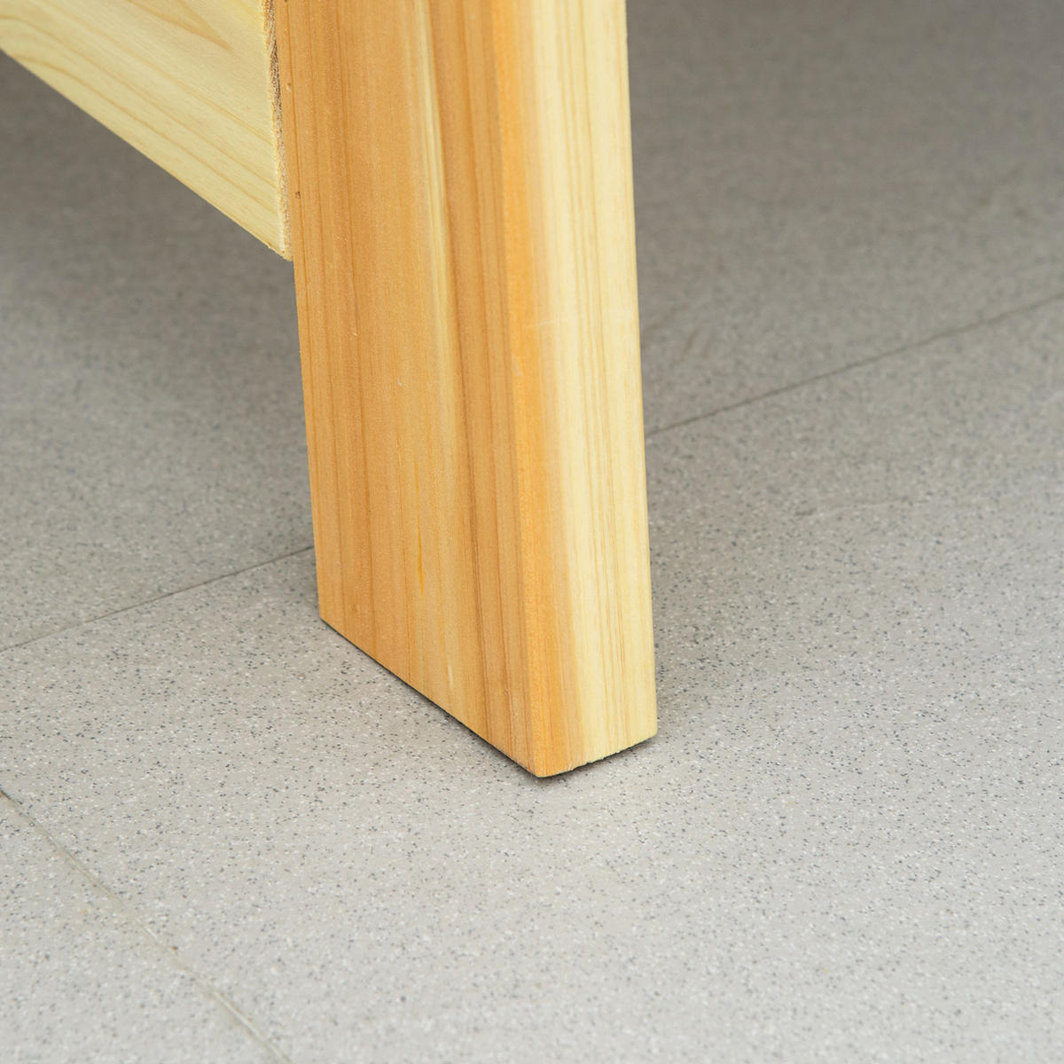 PARKBANK, 2-Sitzer, 116 x 56 x 80 cm, Massivholz, Naturholz - Eukalyptusholzfarben, Holz (56/80/116cm) - Outsunny