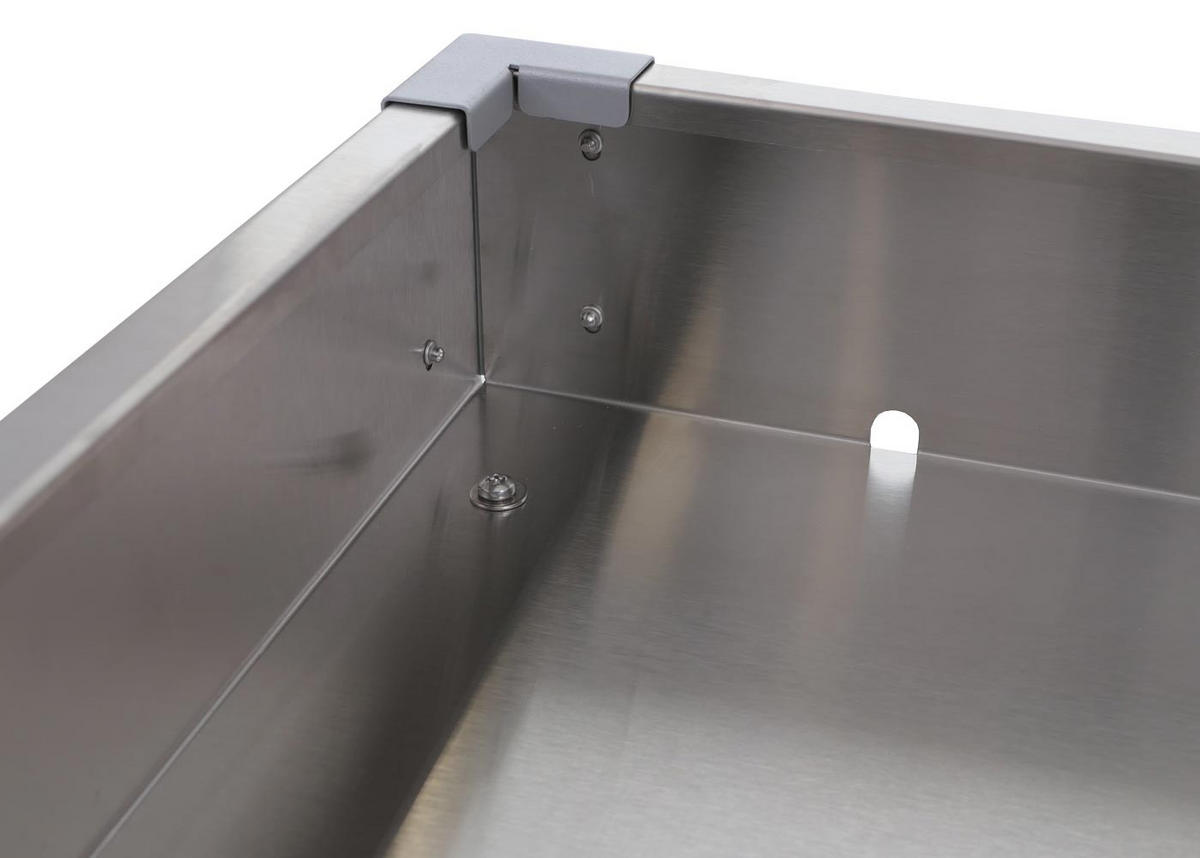 GÁRAŽ PRO KOSÍCÍ ROBOT Stříbrně šedá - stříbrná, kov (60/39/70cm) - MCW