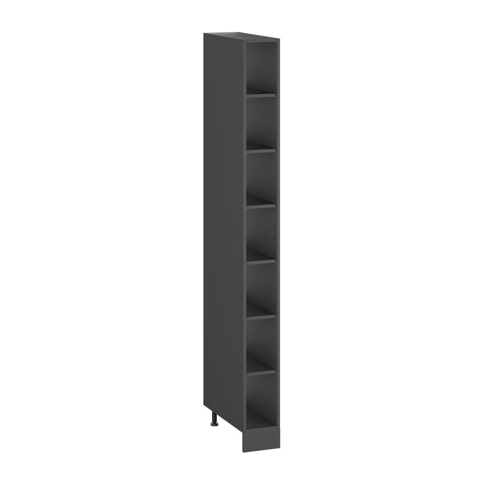 Vicco Küchenregal Anthrazit, Anthrazit 20x206.8x55 cm