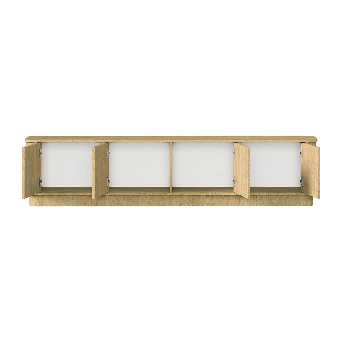 TV STOLÍK Halina Drevo - hnedá, kompozitné drevo (200/45.7/40cm) - Petits-meubles