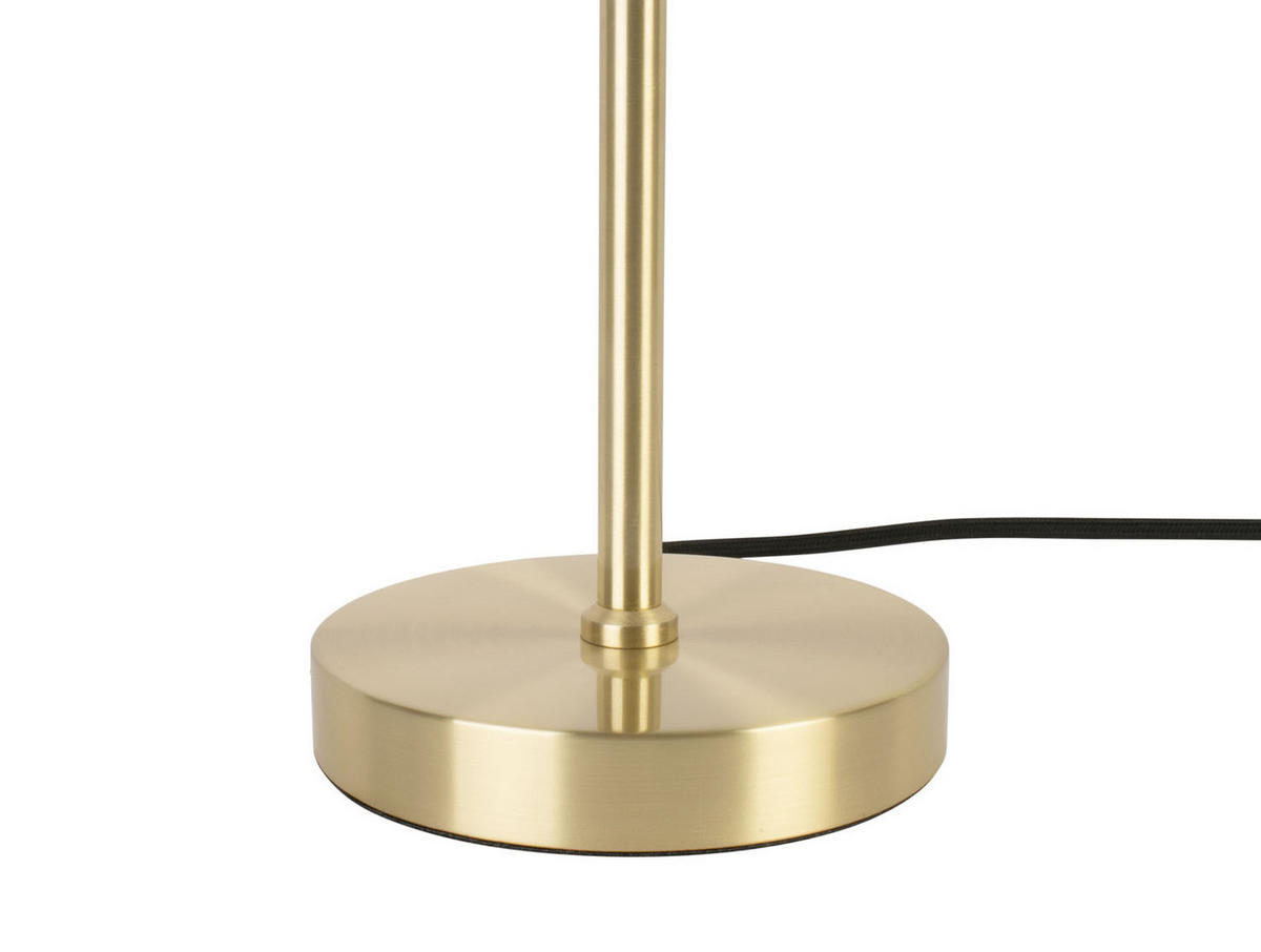 TISCHLAMPE Capa Geborsteld 20/20/39 cm - Goldfarben, Metall (20/20/39cm) - Leitmotiv