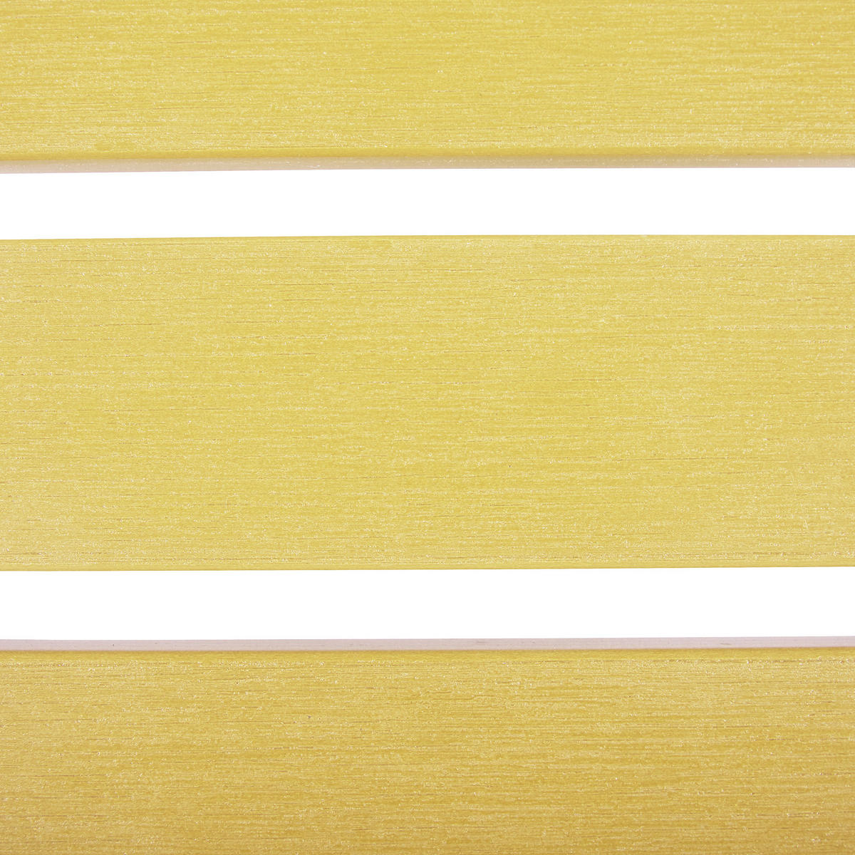 FUSSHOCKER Kunstholz gelb Adirondack - Gelb, Kunststoff (50/34/43cm) - Beliani