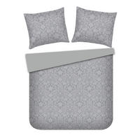 BETTWÄSCHE Diamir - Grau, Textil (160/200cm) - home&you