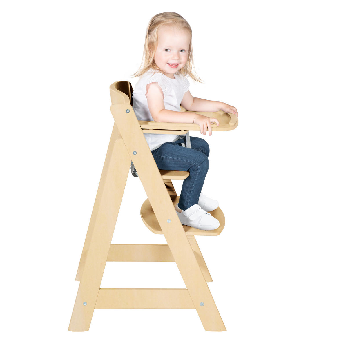 HOCHSTUHL-ESSBRETT Sit Up Flex Natur - Naturfarben, Holzwerkstoff (43/2/41cm) - Roba