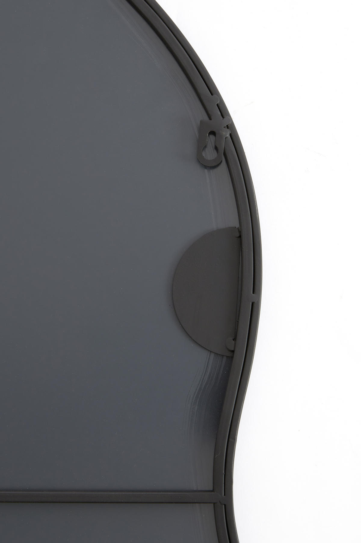 SPIEGEL Azula Schwarz 61.5/1.5/84 cm - Schwarz, Glas (1.5/84/61.5cm) - Light & Living