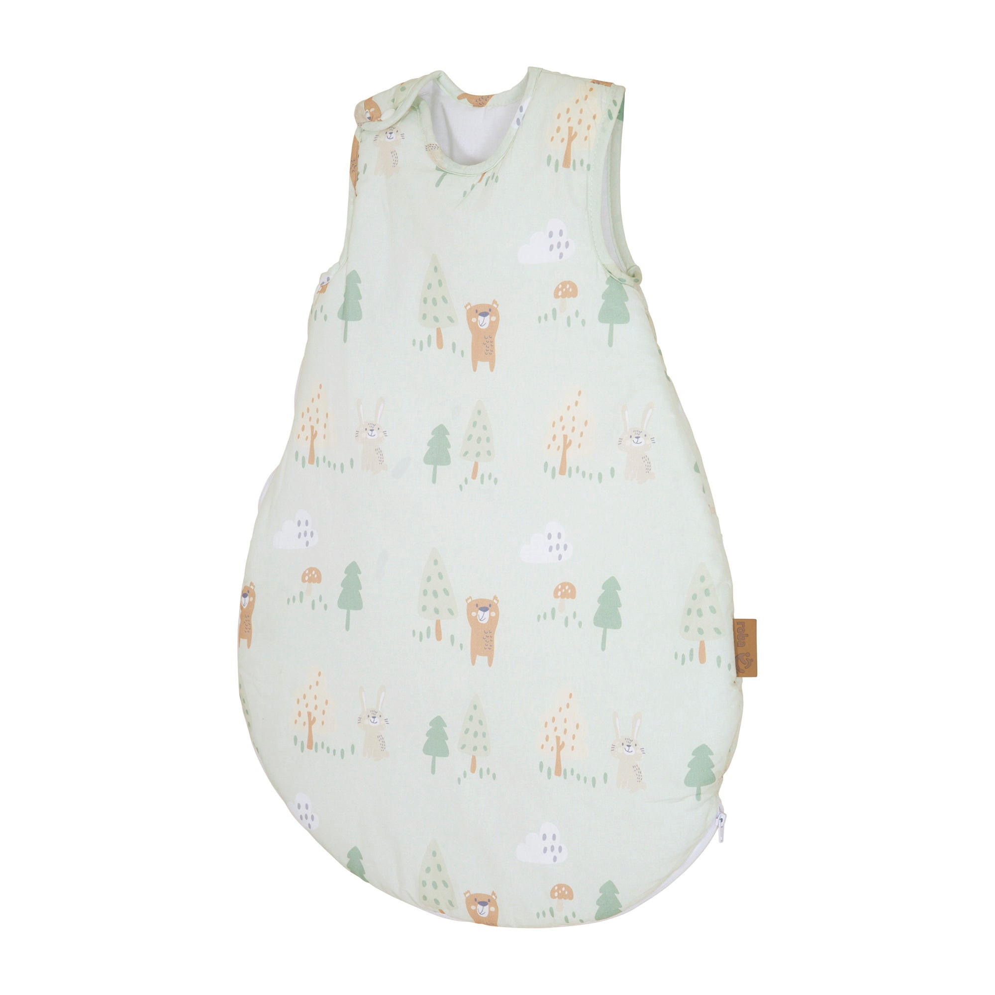 SCHLAFSACK - Woodland Buddies - Länge 90 cm - Grün, Textil (54/90cm) - Roba