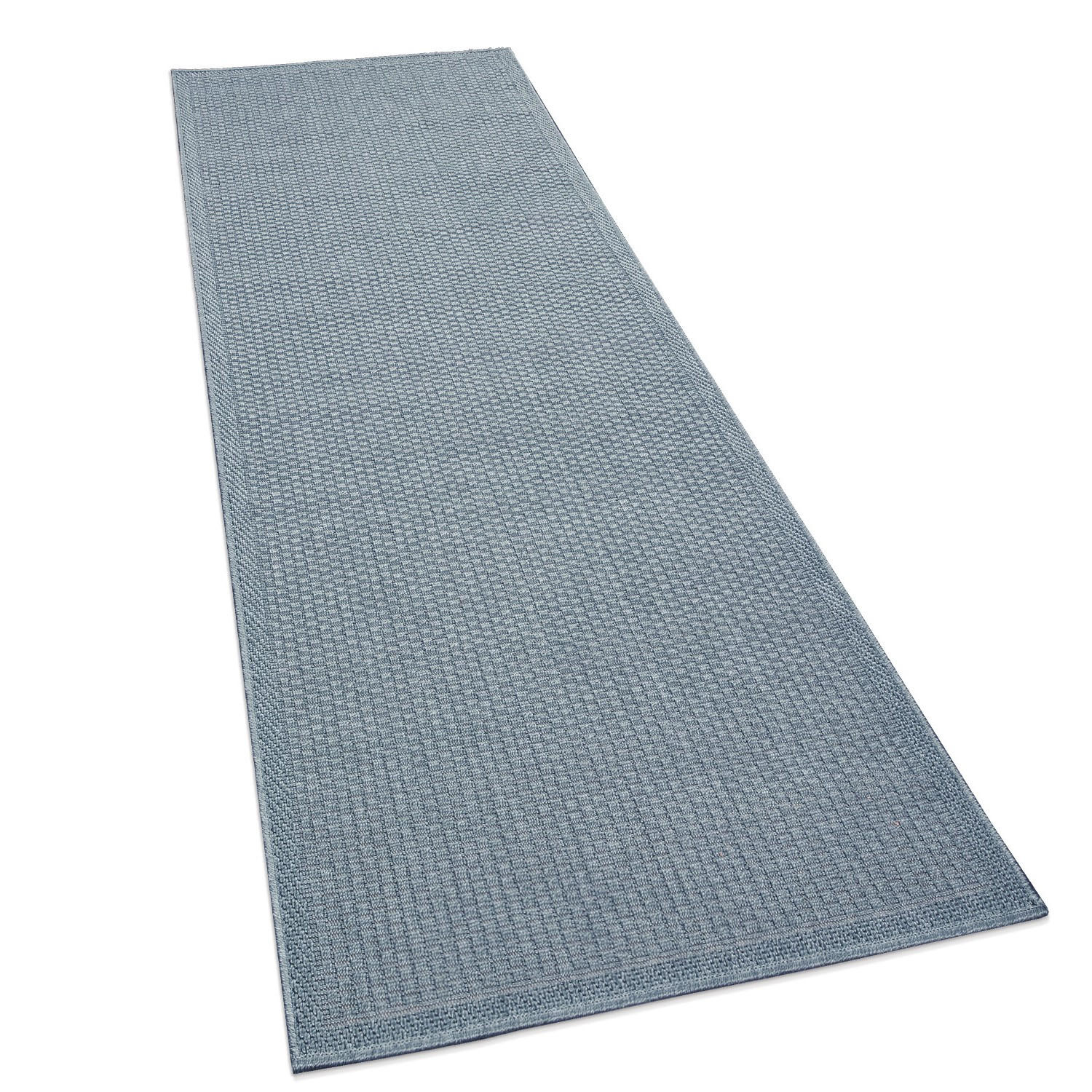 OUTDOORTEPPICH 60/100 cm Timber 125 - Hellblau, Textil (60/100cm) - Paco Home